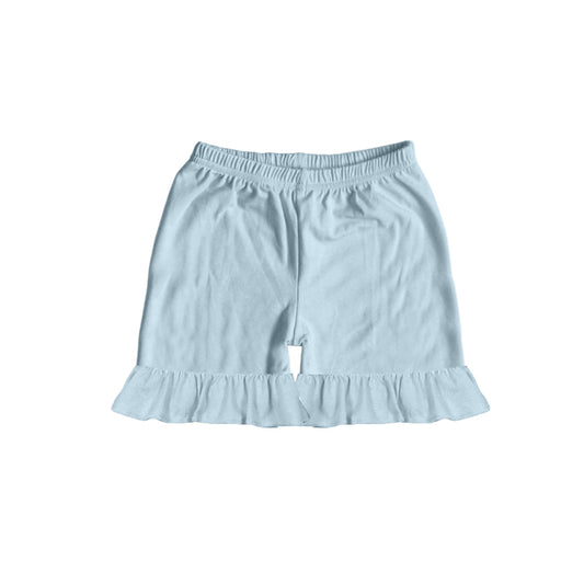 Baby girls blue summer cotton shorts preorder
