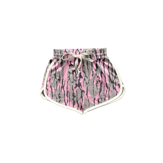 baby girl pink camo  summer shorts preorder