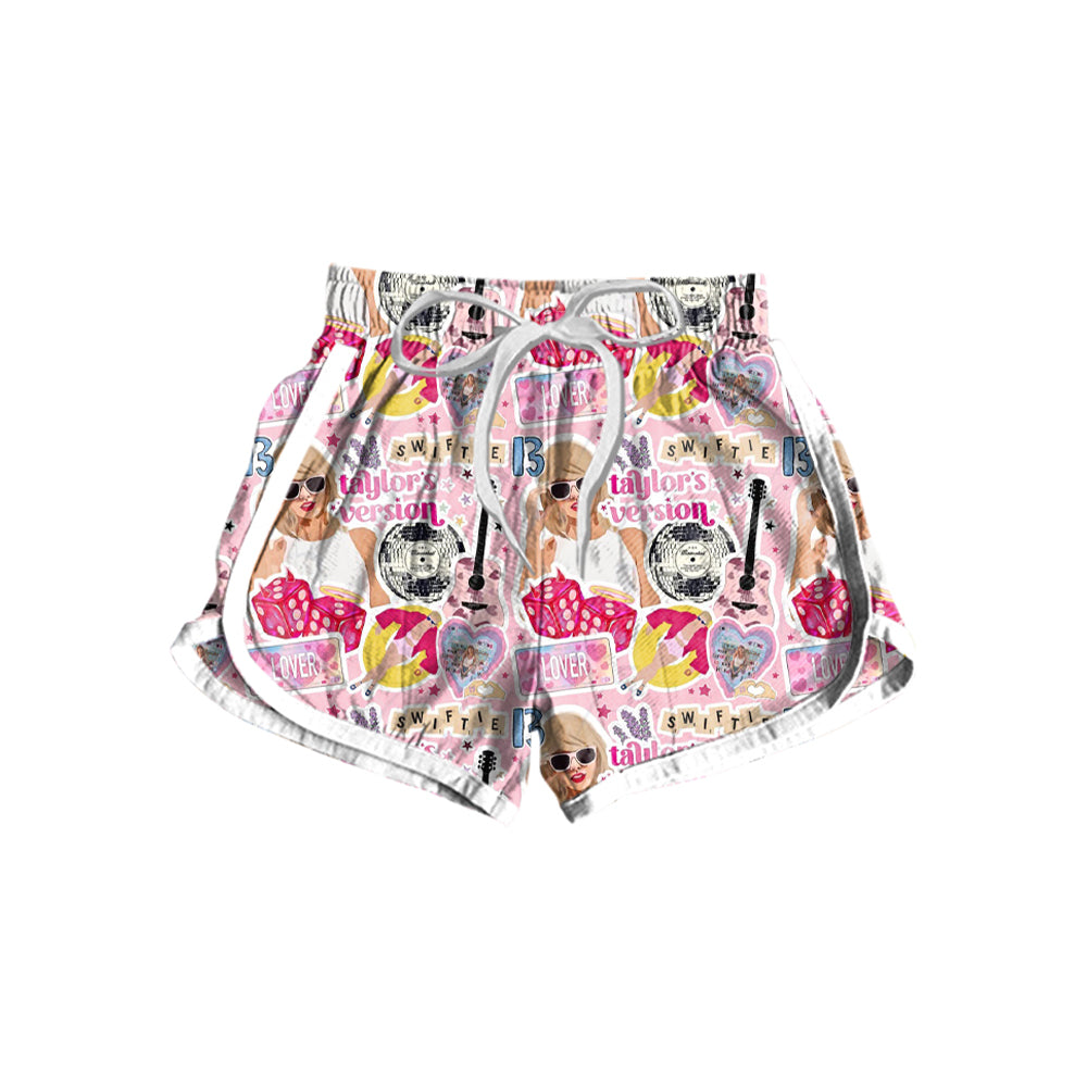 Adult women country music shorts preorder