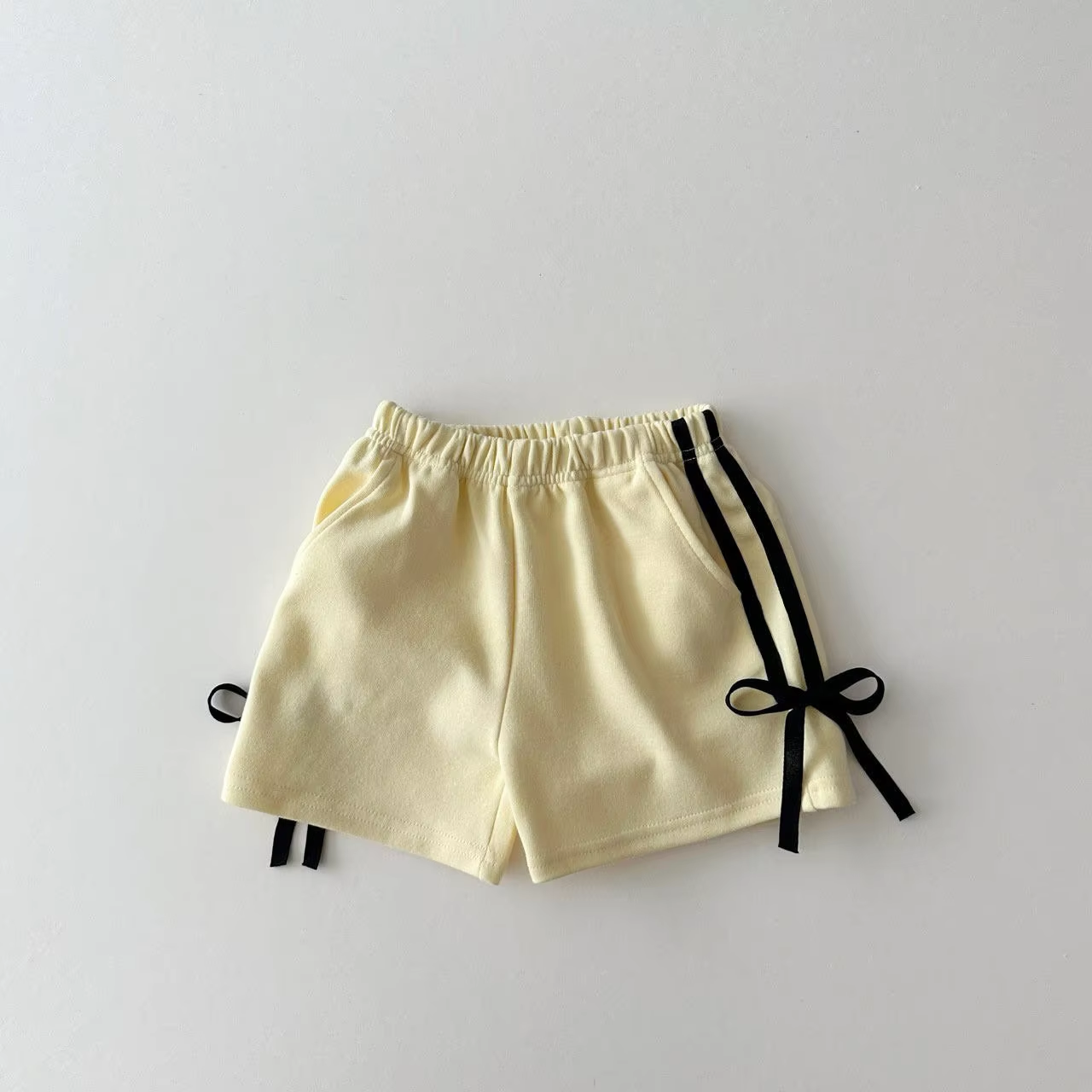 baby girl yellow summer shorts preorder