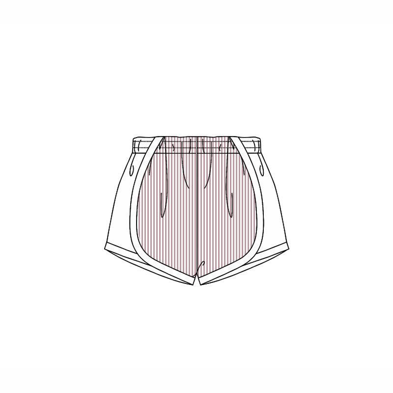 Kids girls khaki stripes summer shorts preorder