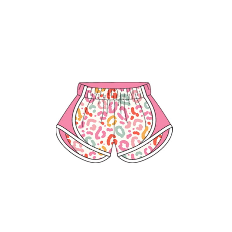 Toddle baby girls colorfual leopard summer shorts preorder