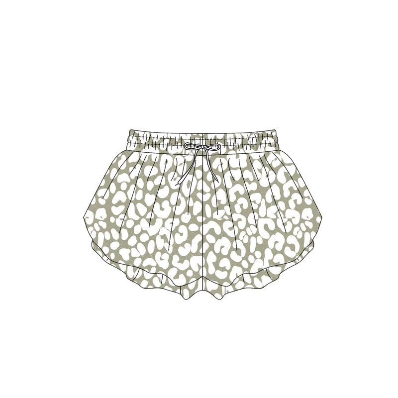 Toddle baby girls leopard shorts preorder