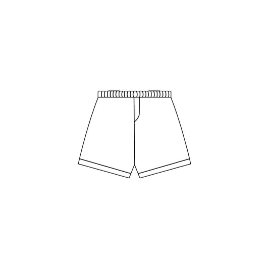 baby girl white yoga shorts preorder