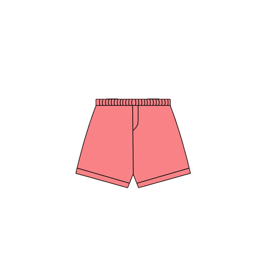 baby girl coral yoga shorts preorder