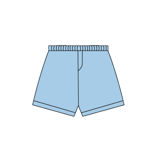 baby girl blue yoga shorts preorder