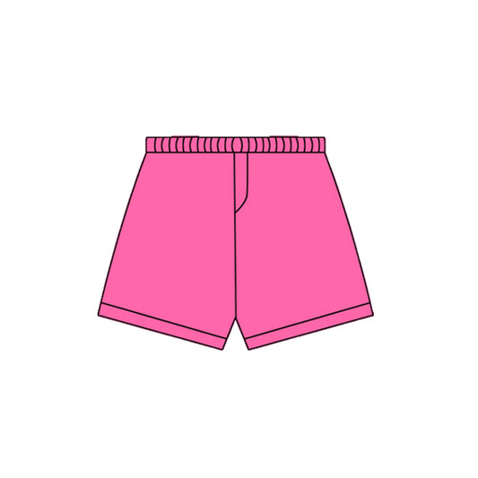 baby girl hot pink yoga shorts preorder