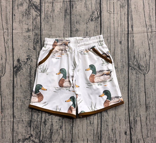 baby boy mallard duck summer shorts preorder