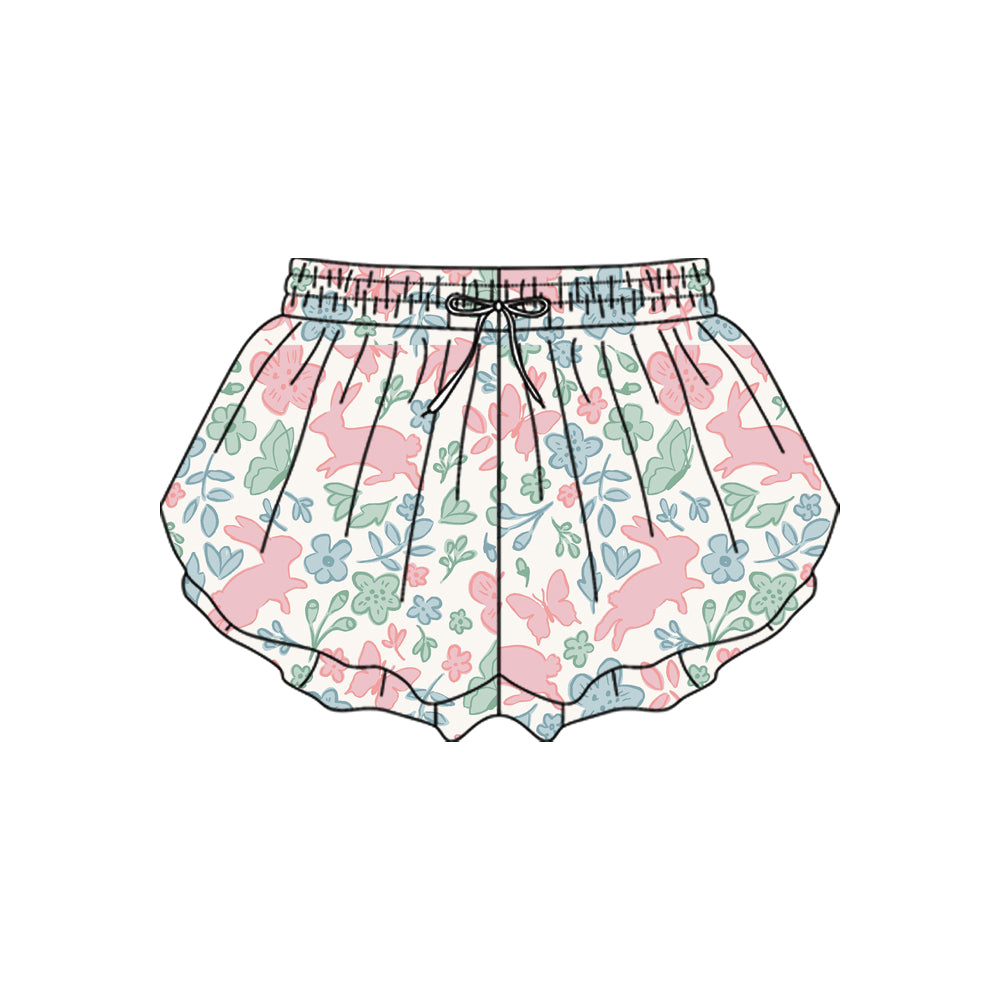 Toddle baby Easter bunny yoga shorts preorder
