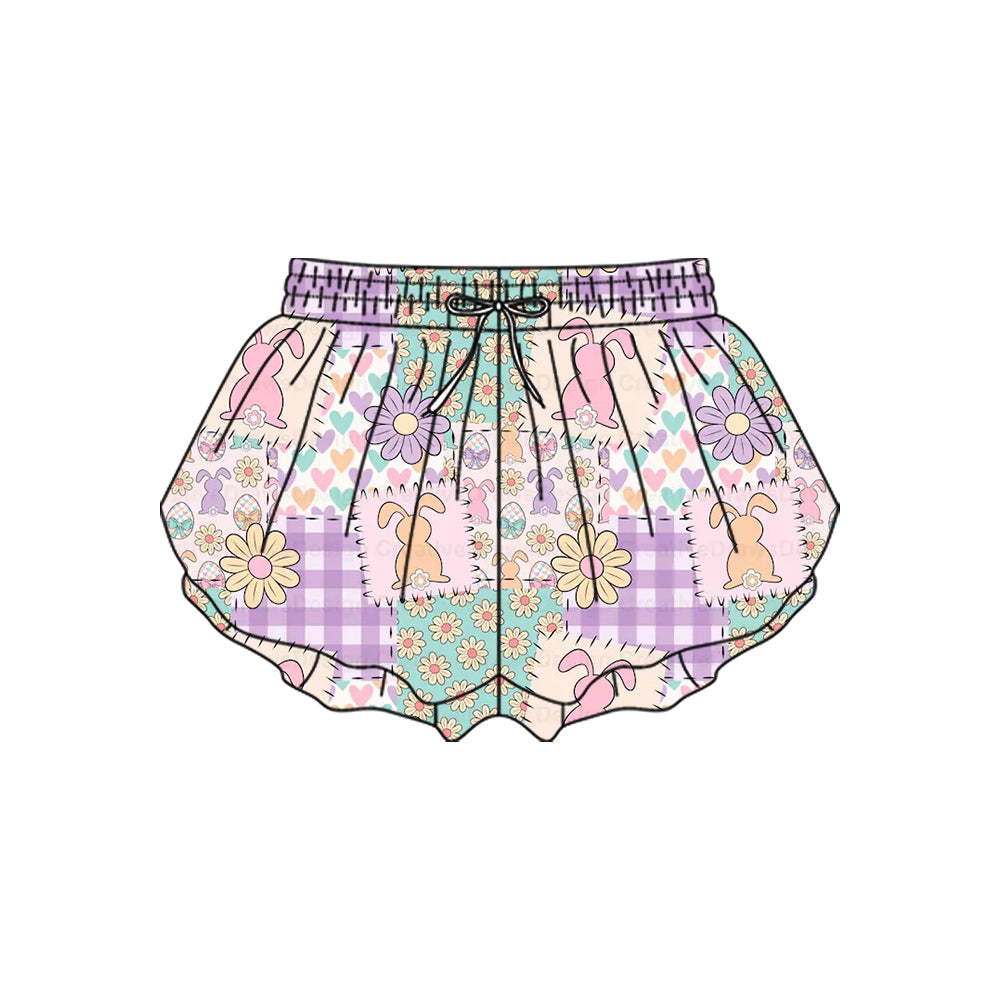 Toddle baby Easter bunny yoga shorts preorder