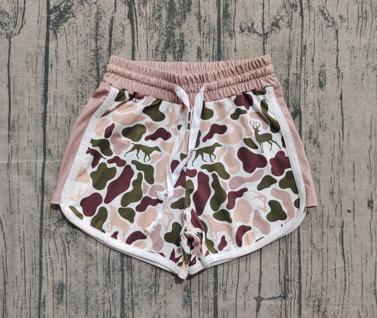 Toddle baby boy deer duck camo summer shorts preorder