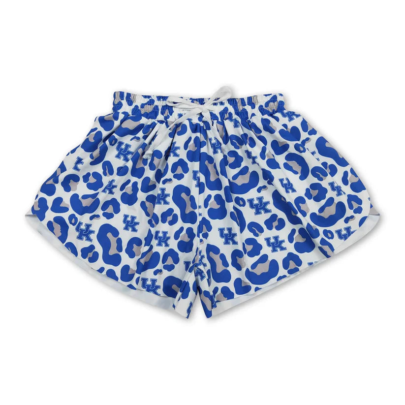 Adult women black bow summer yoga shorts