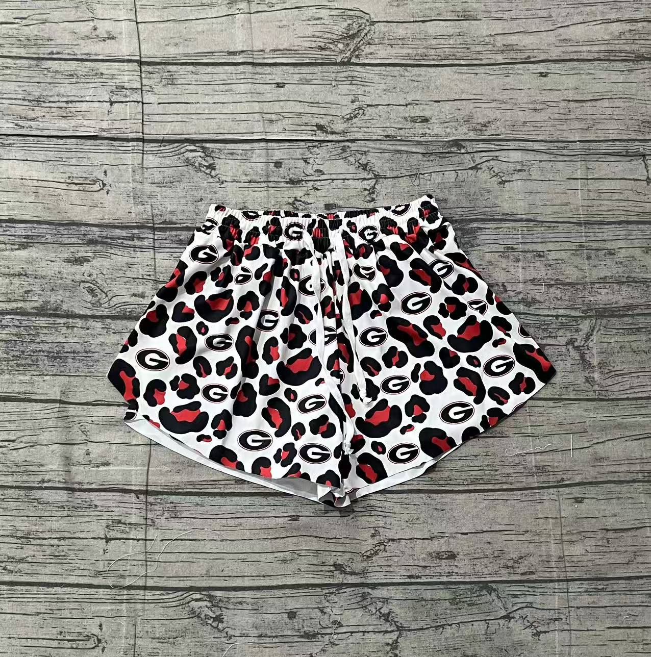Adult women Georgia team summer yoga shorts preorder