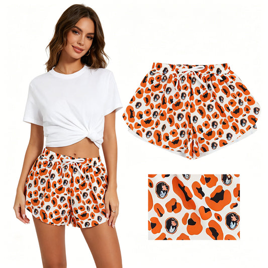 Adult women TN VOLS team summer yoga shorts