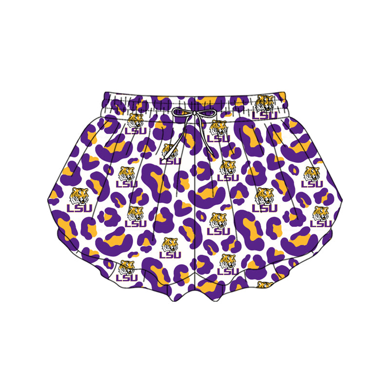 Adult women lsu team summer yoga shorts preorder