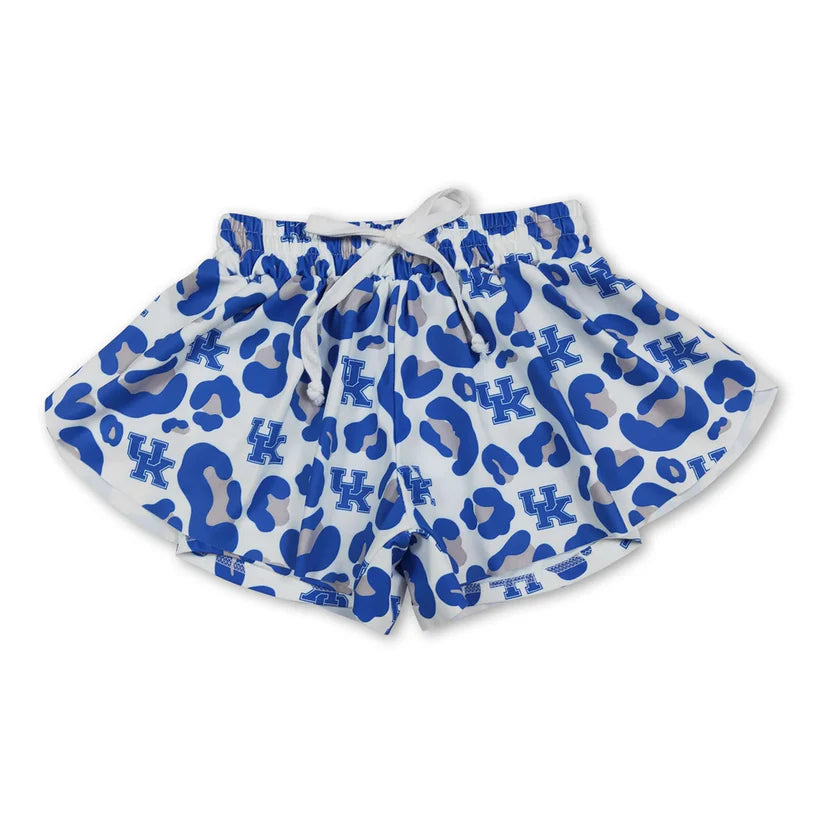 Toddle baby girls black bow yoga shorts