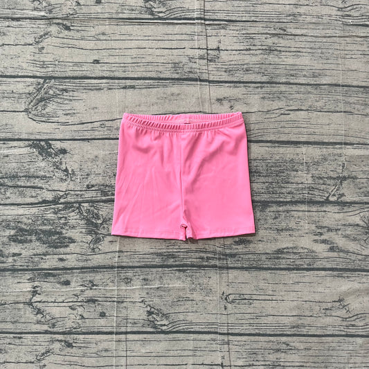 Toddle baby girls hot pink summer yoga shorts preorder