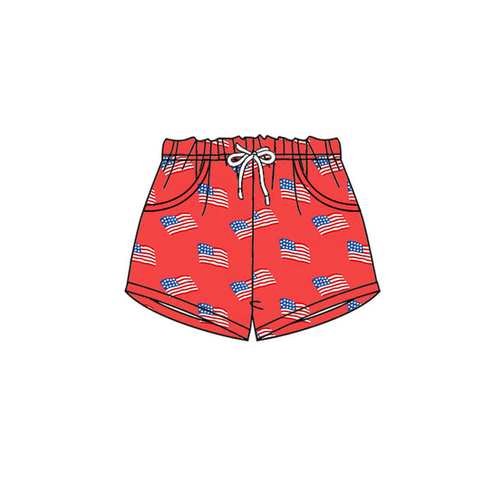 Toddle baby boy American flage summer shorts preorder