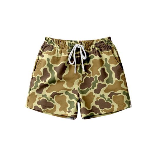Adult women golden camo print summer shorts preorder