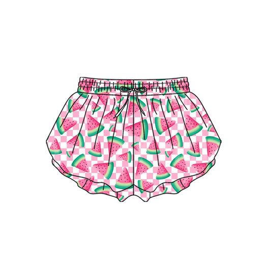 Toddle baby girls watermelon summer yoga shorts preorder