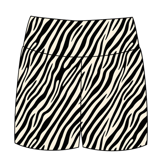 Toddle baby girls zebra summer shorts preorder