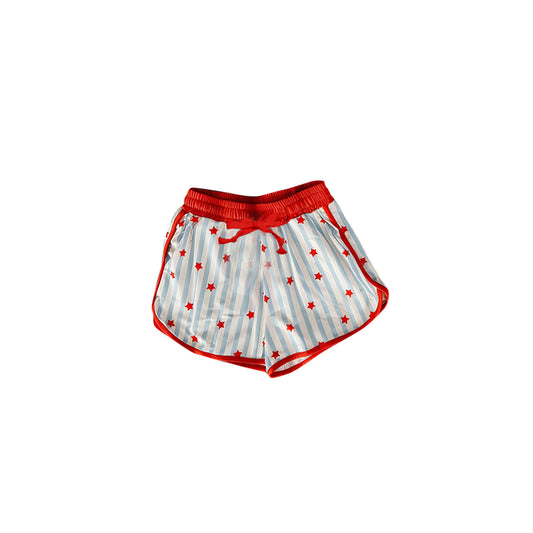 July 4th star print summer shorts preorder