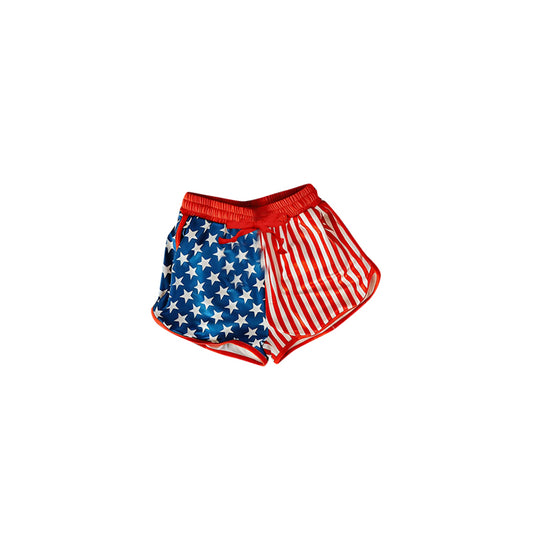 July 4th star print summer shorts preorder