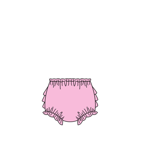 newborn toddle baby light pink bummies preorder