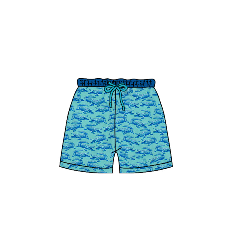 Toddle baby boy crocodile summer shorts preorder