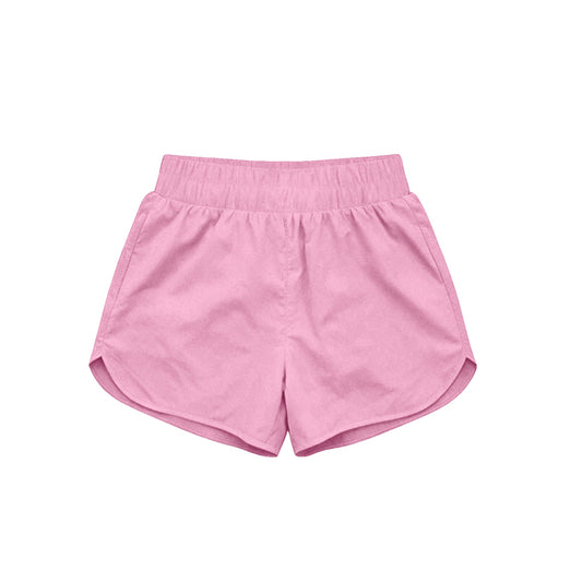 Toddle baby girls pink color summer yoga shorts preorder