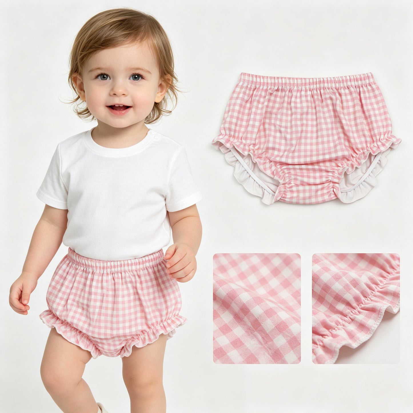 newborn toddle baby pink bummies