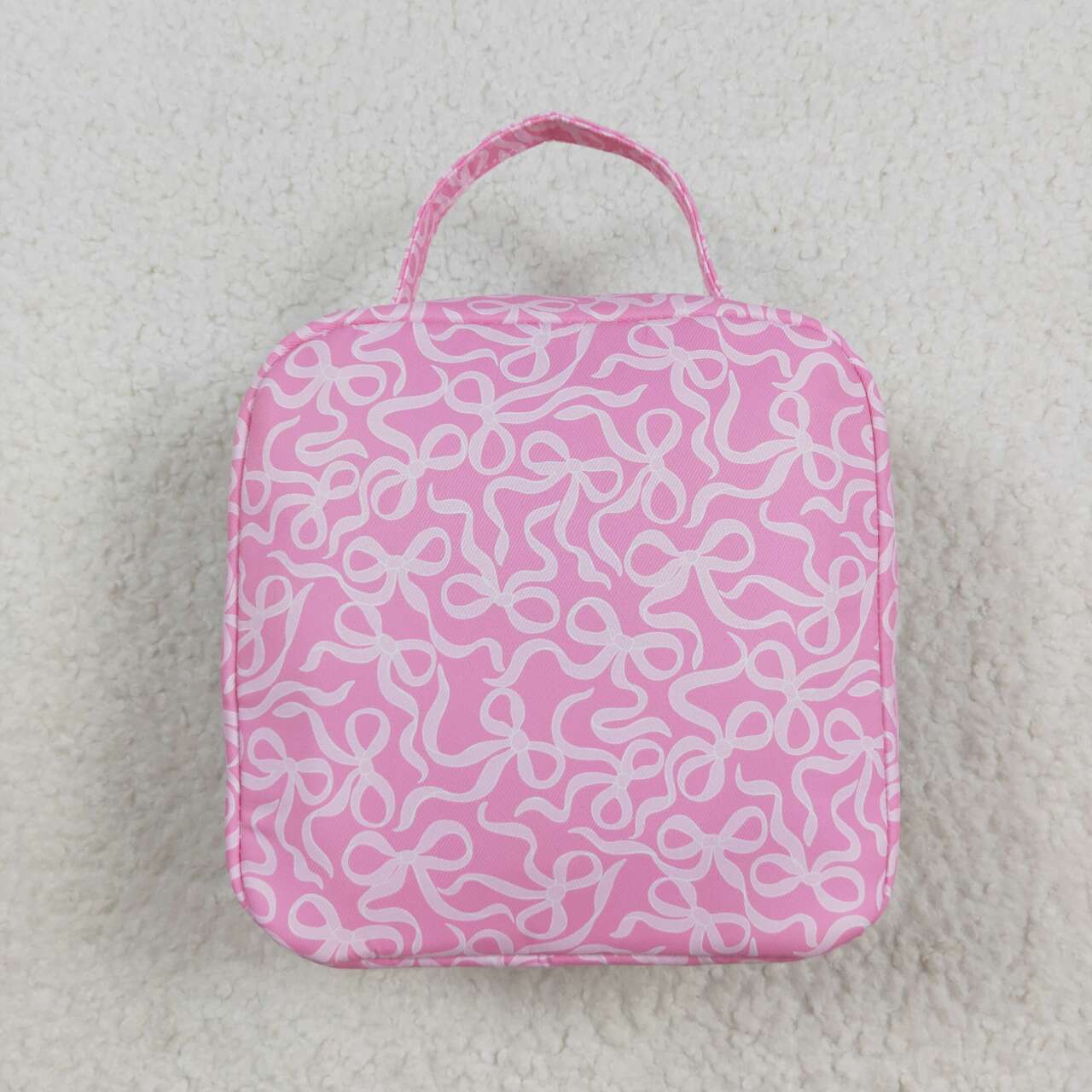 Wholesale kids bow design lunch box bag