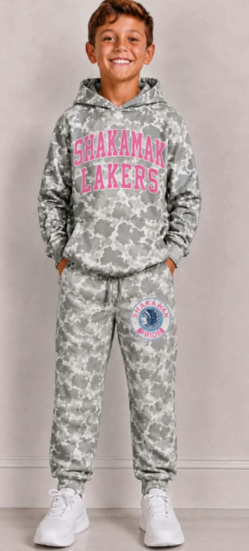 Toddle kids custom team design long sleeve hoodie outfit