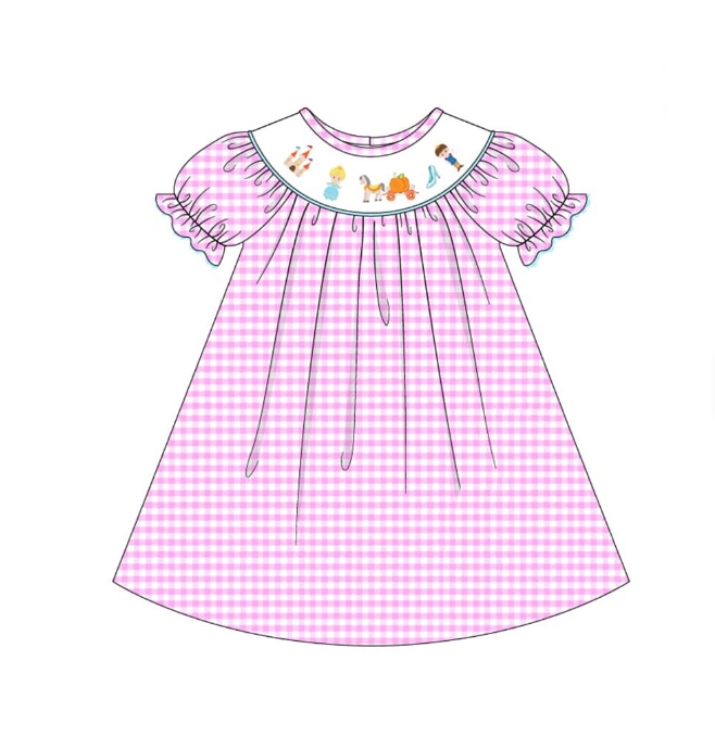 Toddle girls wholesale custom design dress