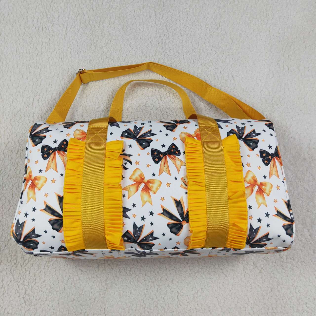 Halloween bow design duffle bag