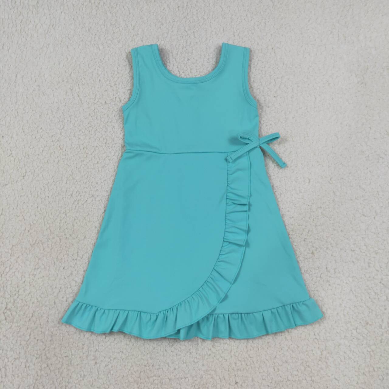 Toddle girls blue design yoga dress