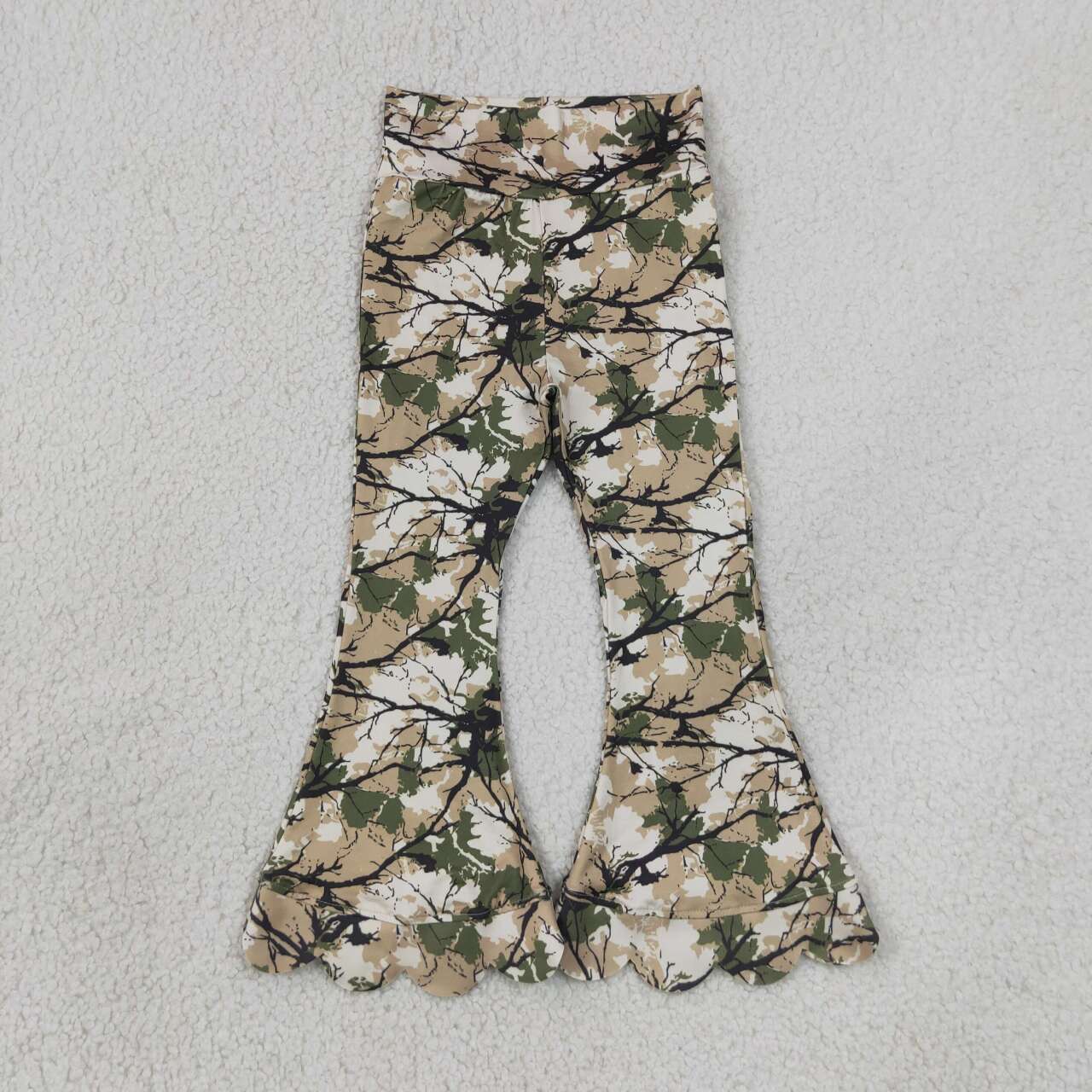 Toddle baby girl camo flare pants