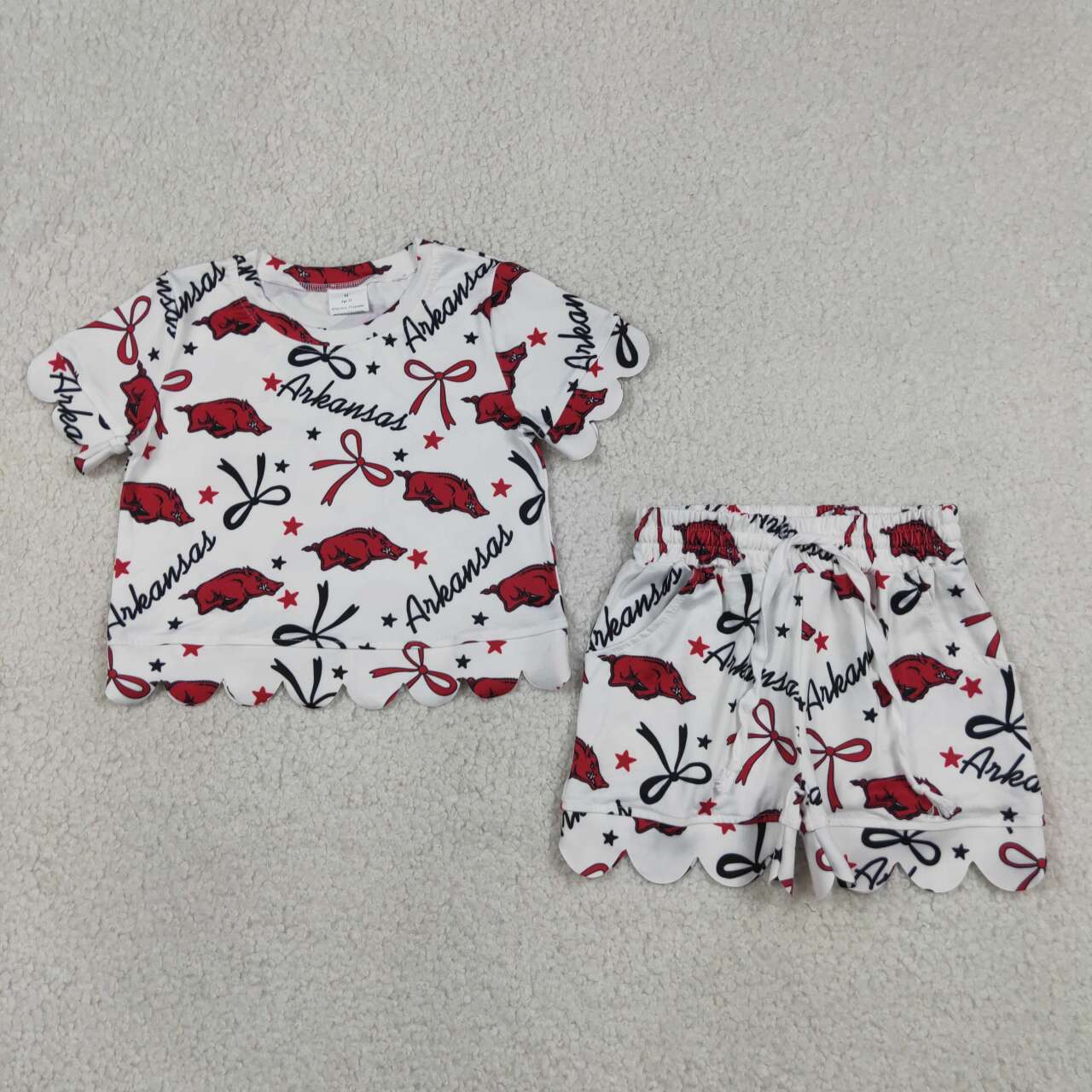Alabama team top matching outfit girl collegiate outfit