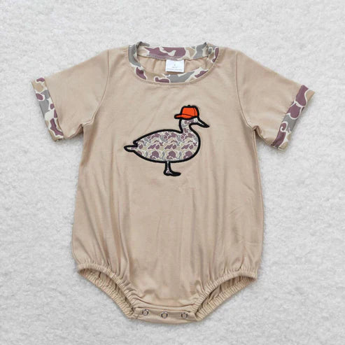 embroidery mallard duck matching sibling clothes