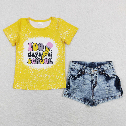100 day of school shirt jeans shorts outfit