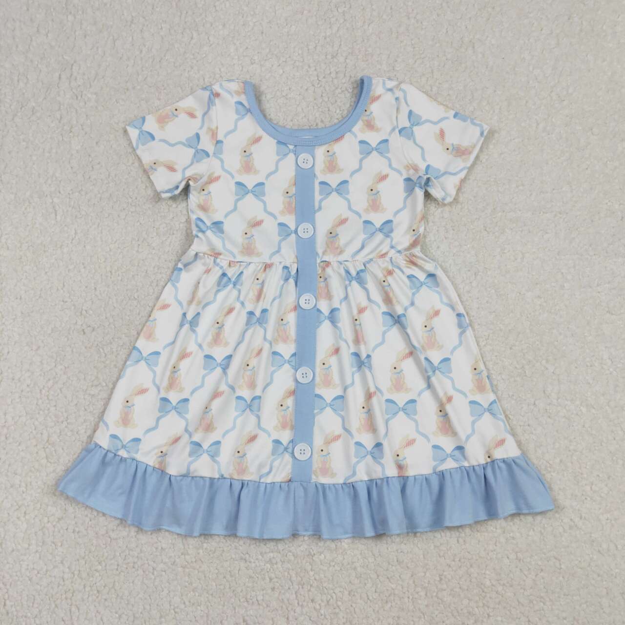 Easter bunny toddle baby girls dress