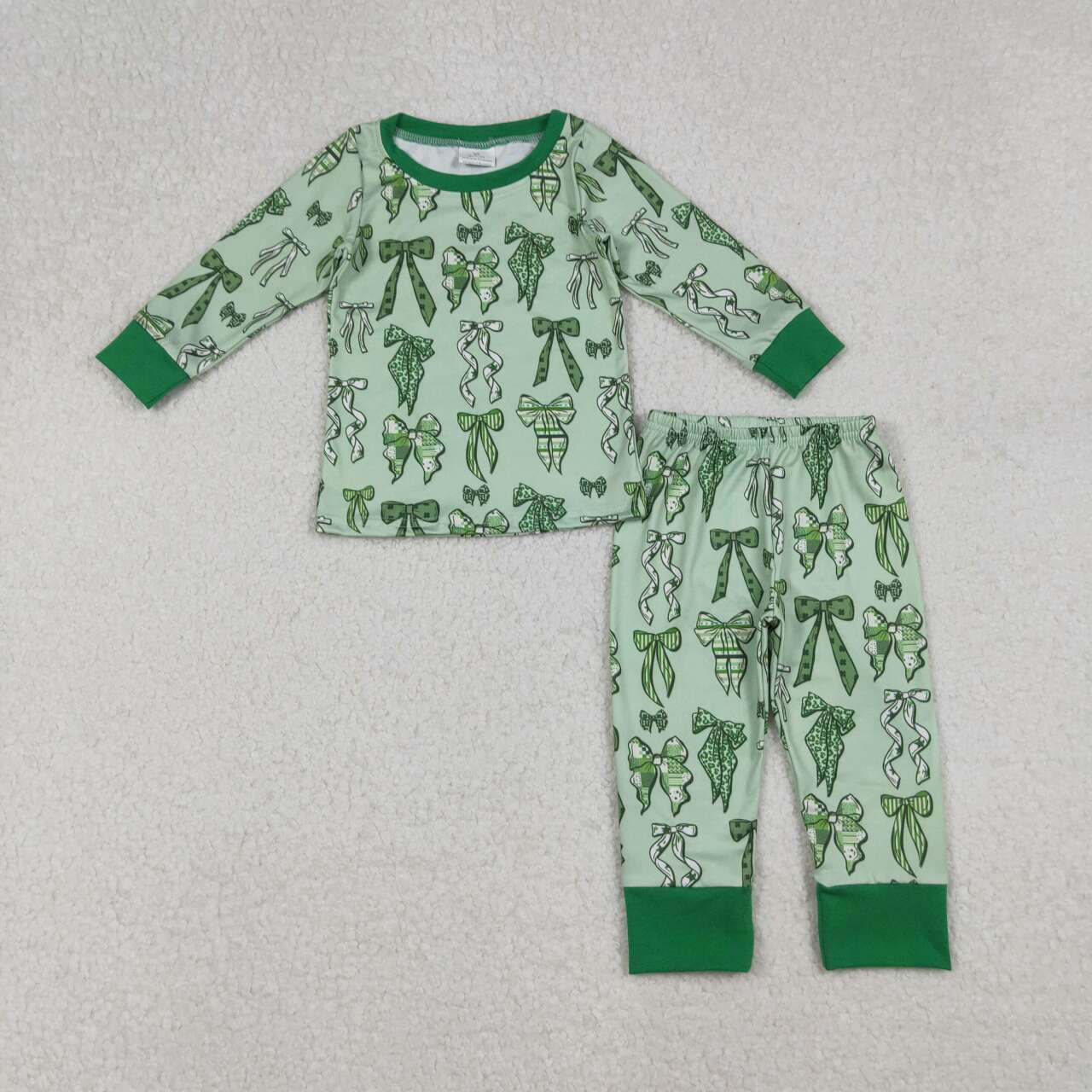 Saint Patrick's Day kids long sleeve pajama set