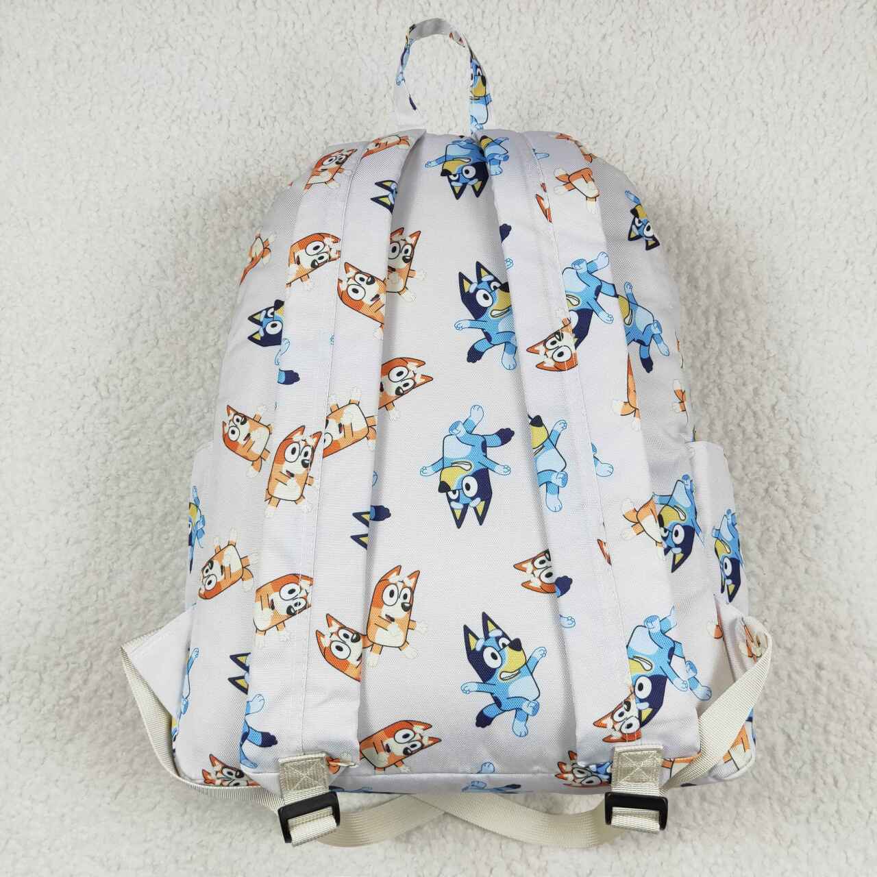 infant baby girls blue cartoon dog backpack