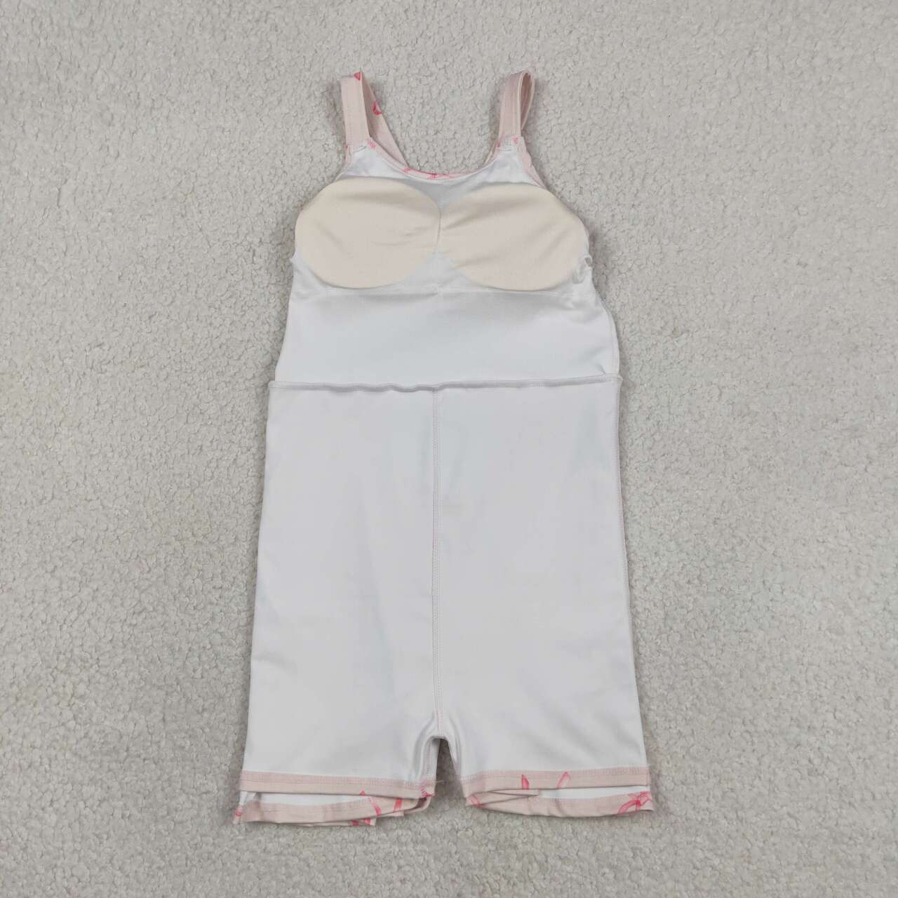 Pink bow design toddle baby girls yoga dress