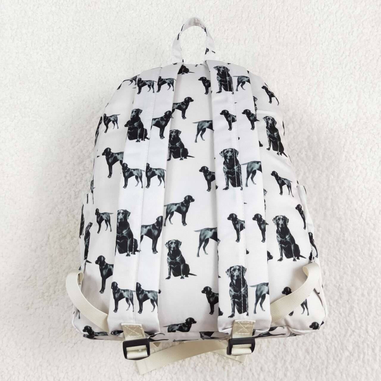 infant baby kids dog print mini backpack