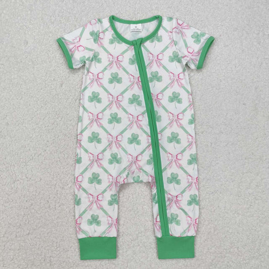 Saint Patrick's Day toddle girls romper