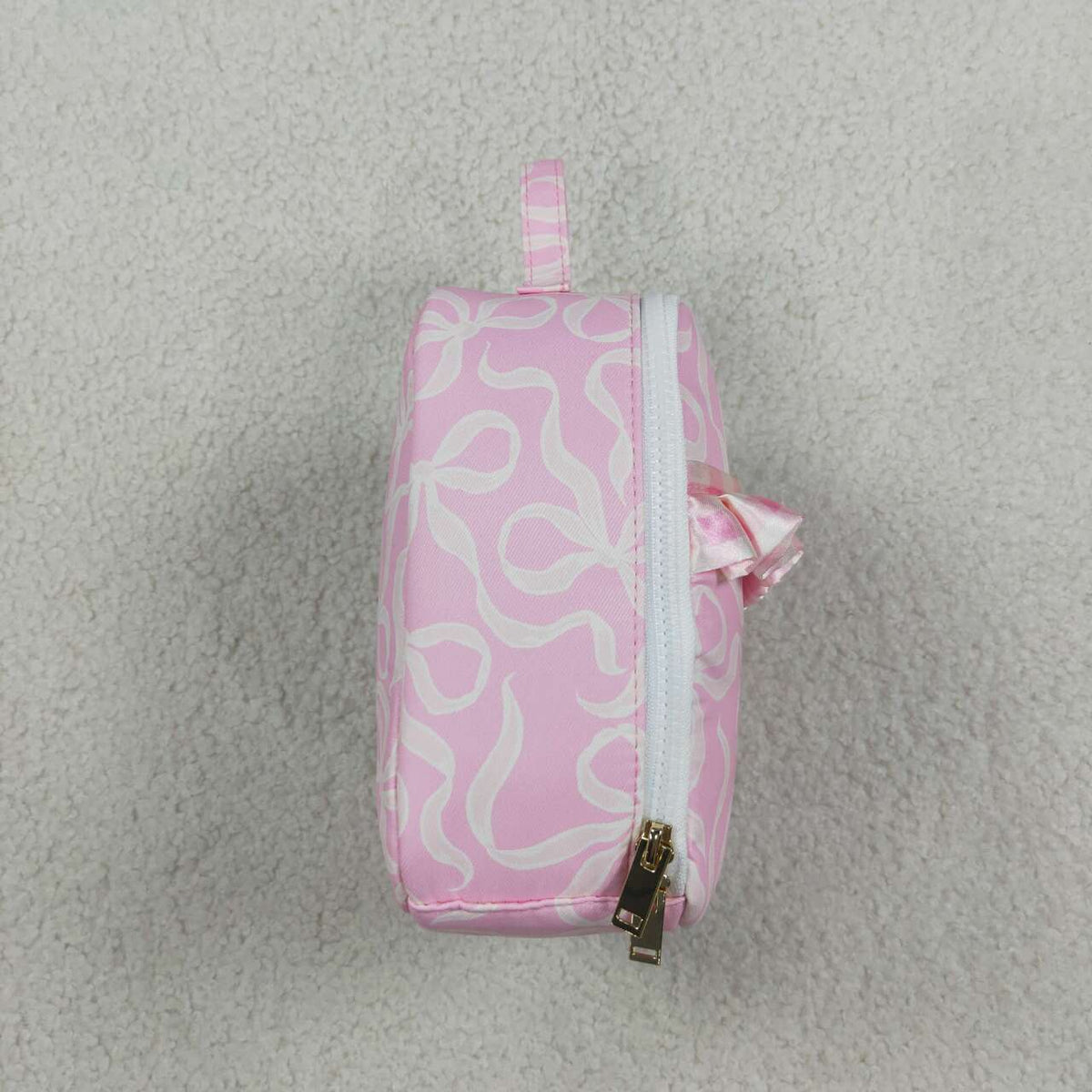 Toddle baby girl pink bow lunch bag