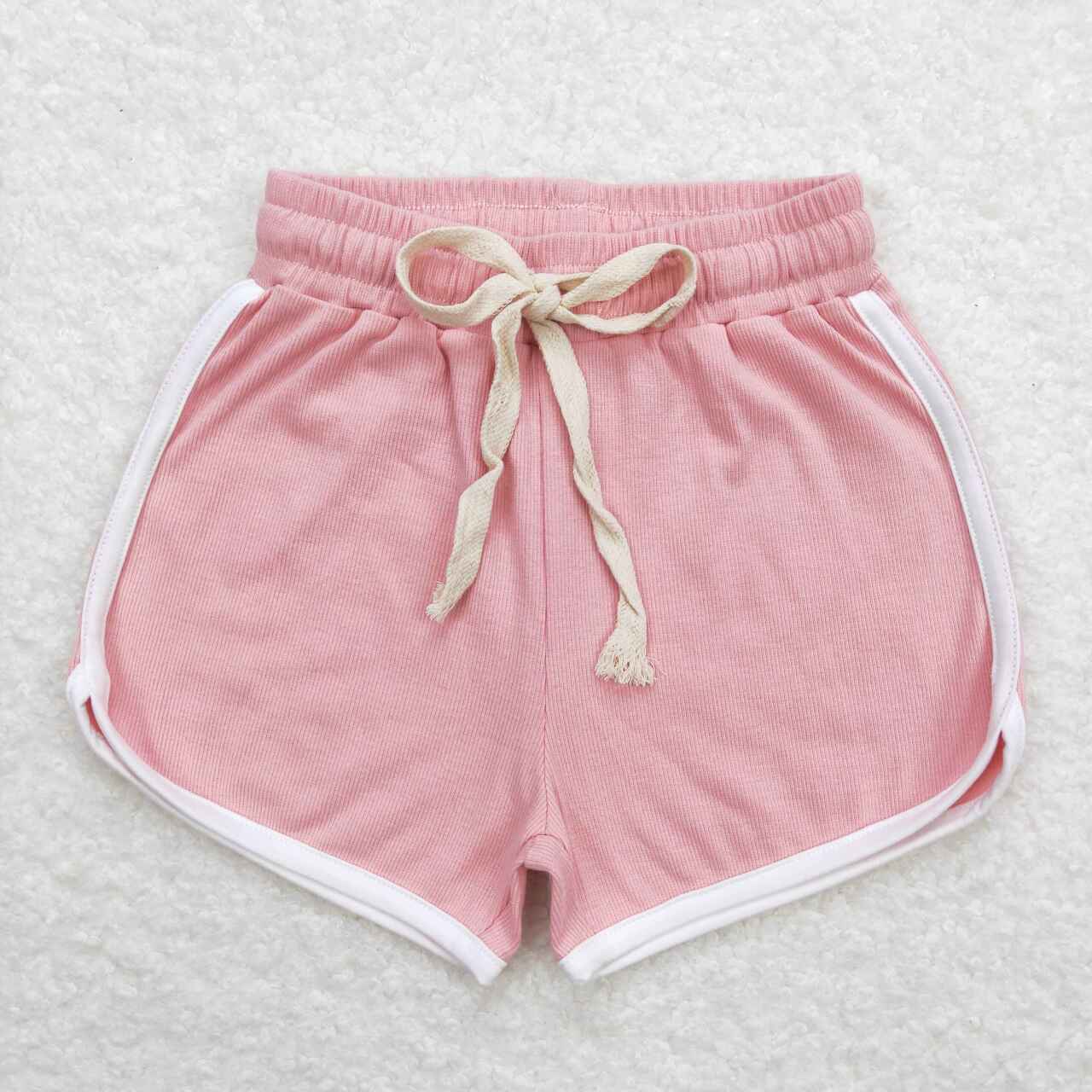 toddle girls pink summer boutique shorts