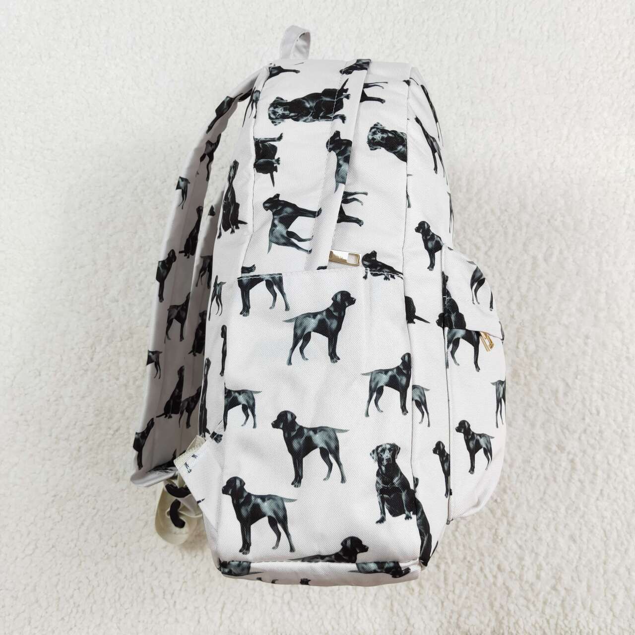 infant baby kids dog print mini backpack