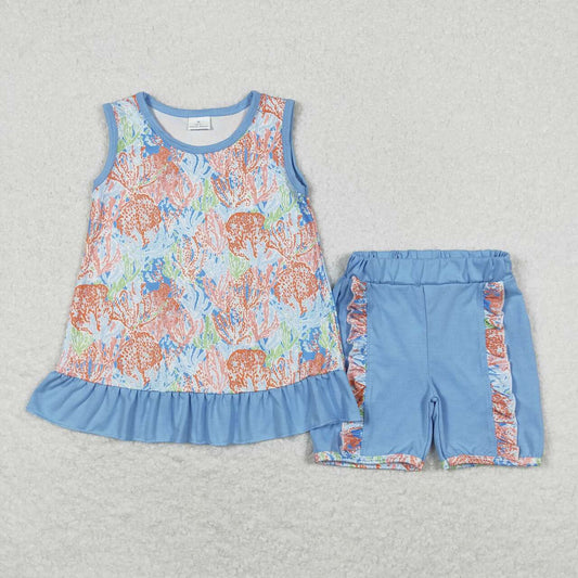baby girls summer matching outfit